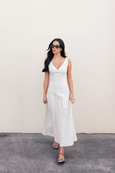 Adren Midi Dress - Oatmeal