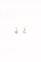 Marlowe Flower Earrings - Gold