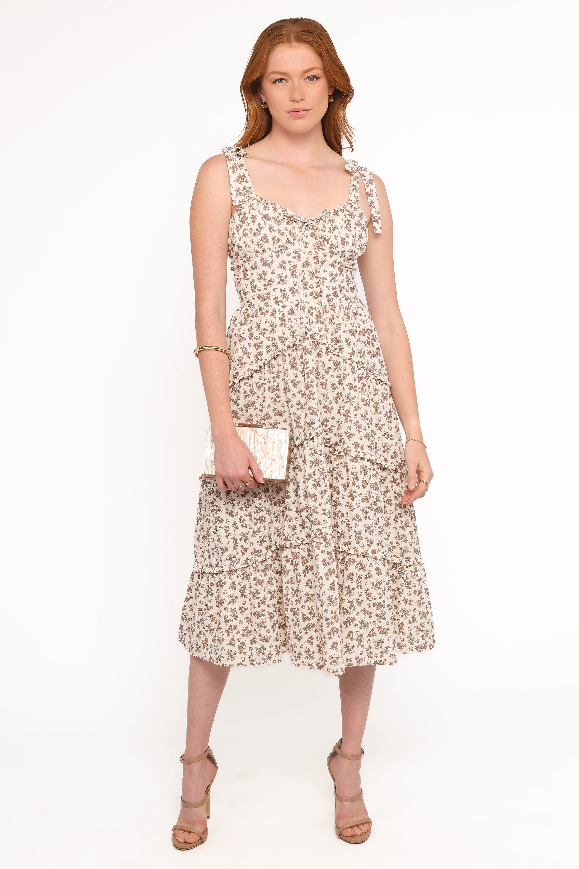 Umika Midi Dress - Floral